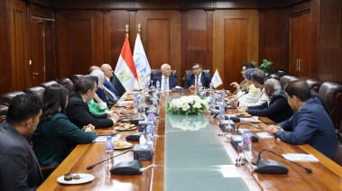 مدير المعهد القومي للاتصالات، أحمد خطاب، ئيس جامعة الريادة للعلوم والتكنولوجيا، رضا حجازي