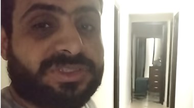 لقطة من الفيديو المتداول