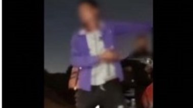صورة من الفيديو المنتشر