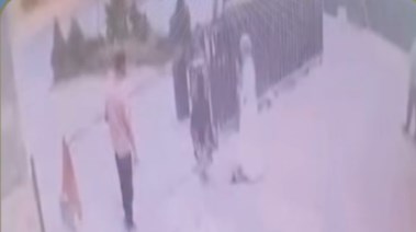 صورةمن الفيديو المتداول