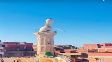  مئذنة المسجد الكبير بقرية صا الحجر 