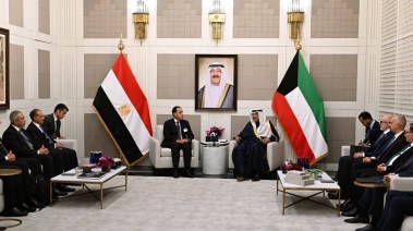 رئيس الوزراء مصطفى مدبولي وولي عهد الكويت