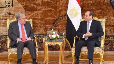 السيسي وجوتيريش