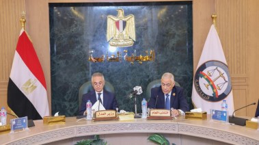 النائب العام يستقبل وزير العدل بمقر مكتبه