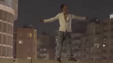 لقطة من الفيديو المتداول