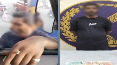المتهم وجانب من الواقعة 