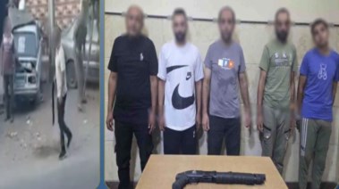 المتهمون وجانب من الواقعة