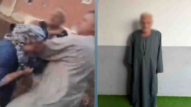 المتهم وجانب من الواقعة 