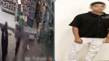 المتهم وجانب من الواقعة 