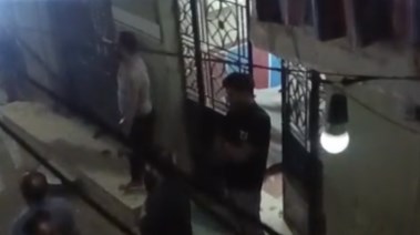 جانب من المشاجرة 