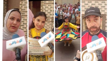 طفلة بالبحيرة
