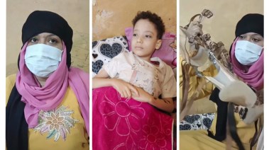 والدة الطفل مصطفى بالبحيرة