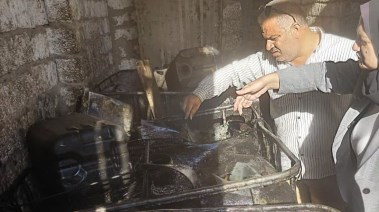 ضبط زيوت سيارات مستعملة قبل إعادة تدويرها بالمنيا