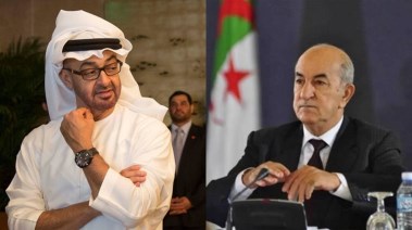 عبد المجيد تبون ومحمد بن زايد