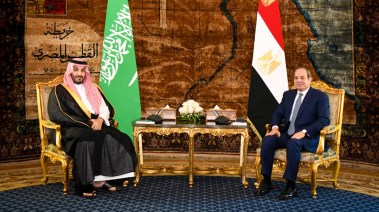 الرئيس عبد الفتاح السيسي ومحمد بن سلمان