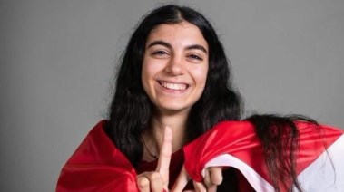 أمينة عرفي لاعبة الاسكواش