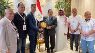  اللواء أحمد ناصر، رئيس الاتحادات الرياضية الأفريقية