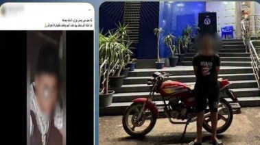 المتهم وجانب من الواقعة 