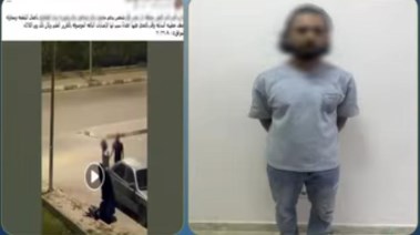 المتهم وجانب من الواقعة 