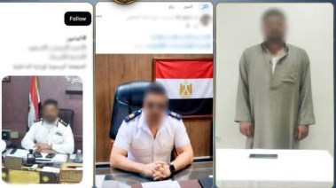 المتهم وجانب من الواقعة 