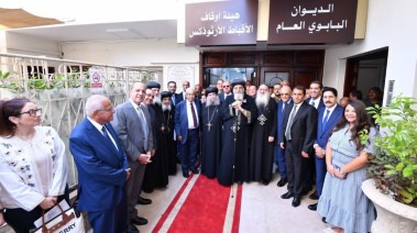 قداسة البابا تواضروس الثاني خلال زيارته