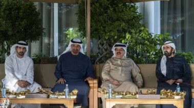 الشيخ محمد بن زايد رئيس الإمارات يلتقي ملك البحرين حمد بن عيسي أل خليفة
