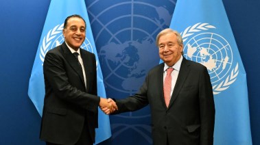 رئيس مجلس الوزراء مصطفى مدبولي، وأنطونيو جوتيريش، الأمين العام للأمم المتحدة