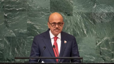 وزير خارجية البحرين عبد اللطيف بن راشد الزياني