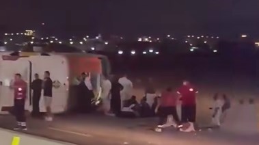 صوره من موقع الحادث 