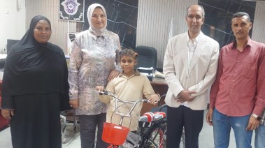 تكريم جميلة بنت نجع حمادي 