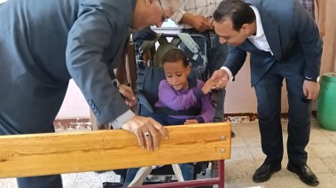 طفل زوي الهمم بأبو تشت 