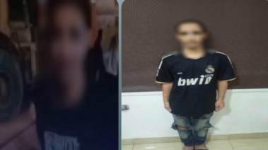 المتهم وجانب من الواقعة 