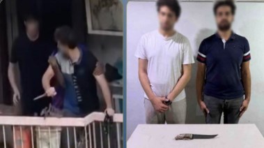 المتهمين وجانب من الواقعة 
