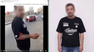 المتهم وجانب من الواقعة