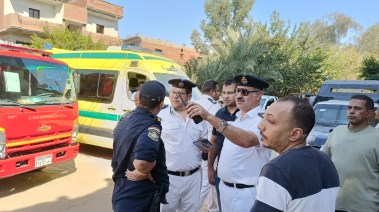 صورة من موقع الحريق 