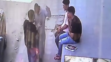 جانب من الفيديو المتداول