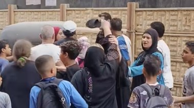 لقطة من الفيديو المتداول 