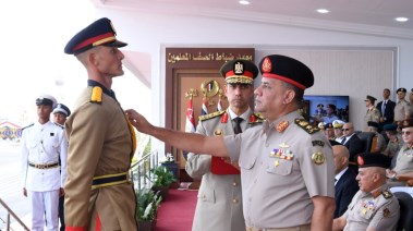 الفريق أشرف سالم زاهر وزير الدفاع والإنتاج الحربي 