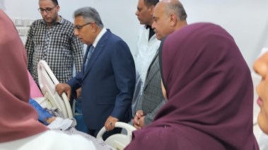 جانب من الزيارة 