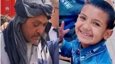 الطفل أيوب ووالده