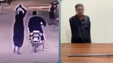 المتهم وجانب من الواقعة