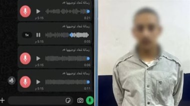 المتهم وجانب من الواقعة 
