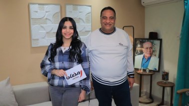 محمد فؤاد المهندس والزميلة هايدي محمد 