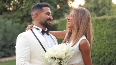 أحمد سعد وعلياء بسيوني 