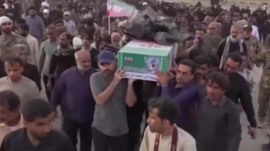 لقطة من جنازة الطفل أمير محمد كريمي