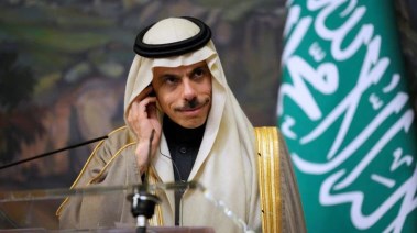 وزير الخارجية السعودي فيصل بن فرحان 