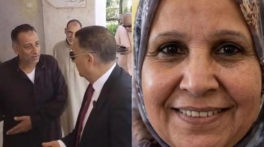 صالحة أبو الفضل ومدير "الجلابية"
