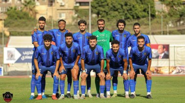 صورة لفريق جمهورية شبين من المباراة 