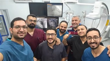 صورة من داخل مستشفى منوف للأطباء