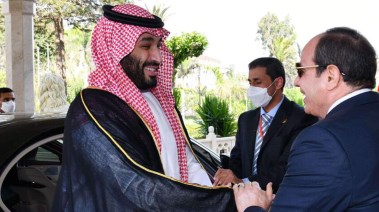 الرئيس السيسي ومحمد بن سلمان 
